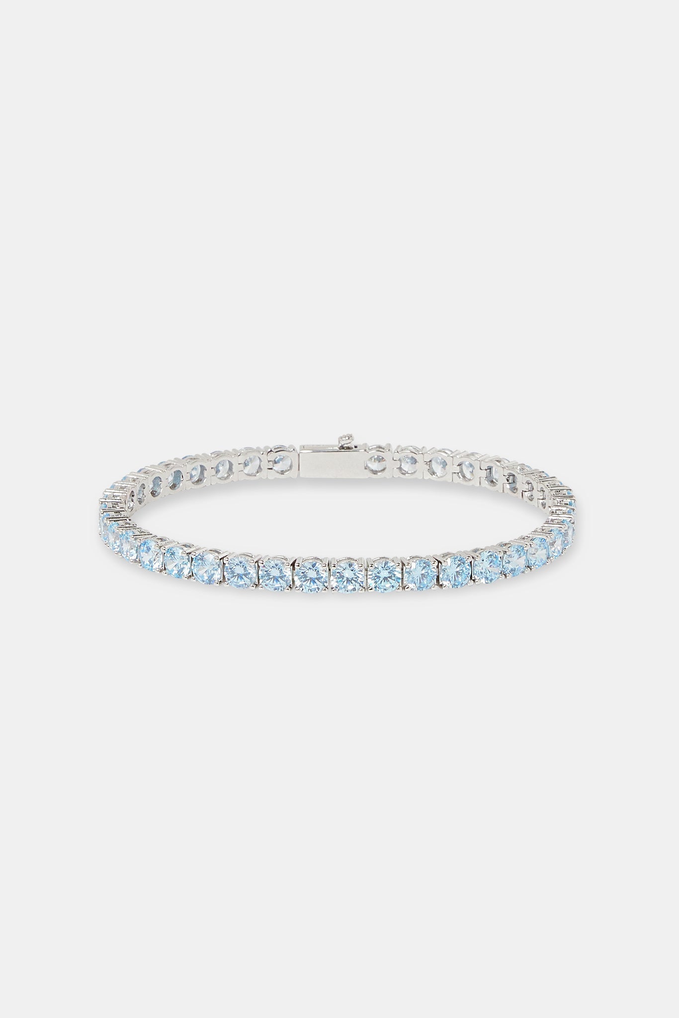 Light Blue Tennis Bracelet - 5mm